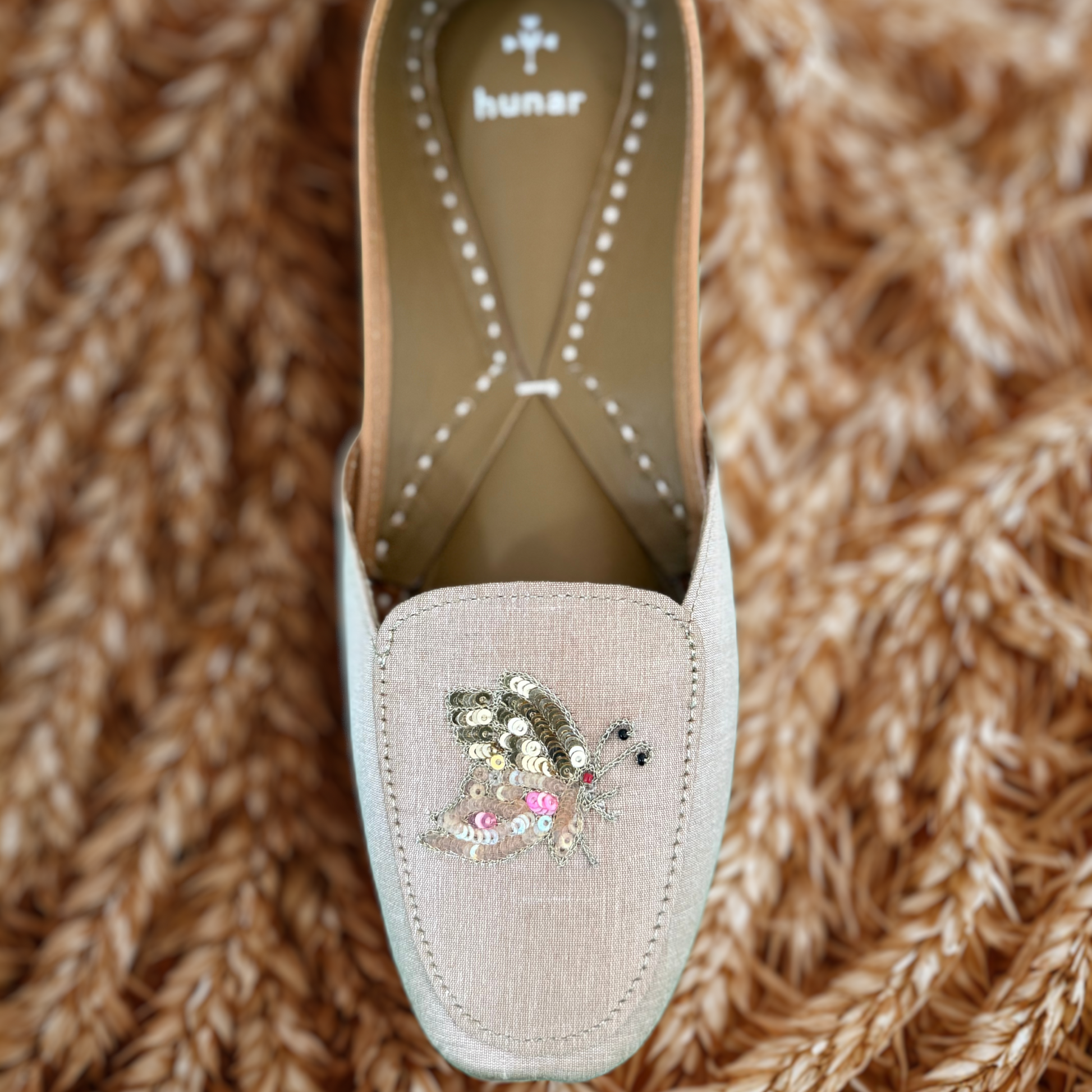 The Butterfly Jutti Loafer
